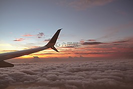 天空,機(jī),飛