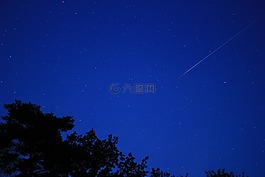 明星,流星,夜
