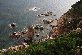 海,山,懸崖