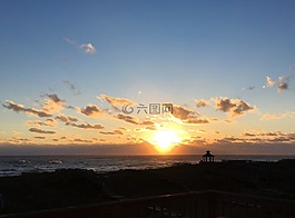 日出,上午,大西洋
