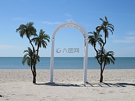 婚禮,海灘婚禮,結婚