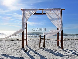 結婚,婚禮,海灘婚禮