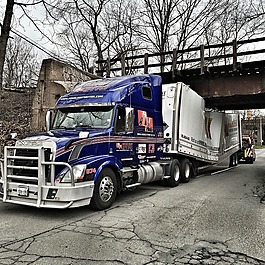 事故,卡車,橋