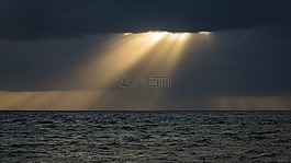 陽光,太陽,云