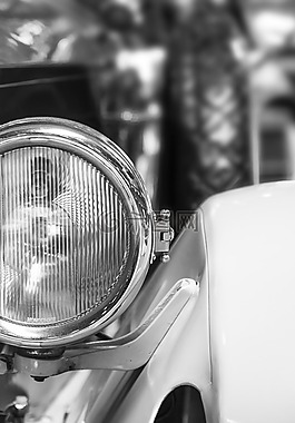聚光燈,汽車,oldtimer