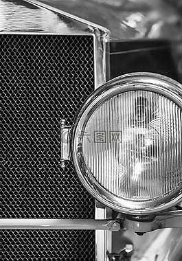 聚光燈,汽車,oldtimer