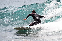 沖浪,運動,海灘