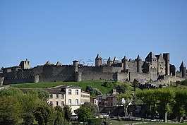 carcasone,法国,堡垒