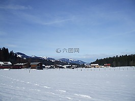 阿爾高,雪,冬天