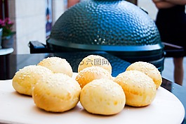 漢堡,烘烤,烤架