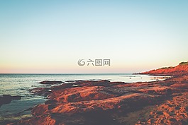 水,天空,自然