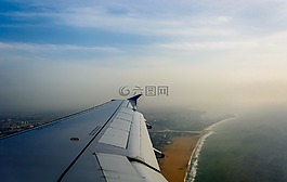 飛機(jī)的機(jī)翼,飛機(jī)窗口,飛機(jī)