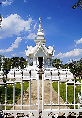 清萊,泰國,白寺