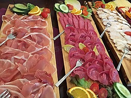 早餐,美味,吃