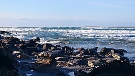 海洋,海灘,愛爾蘭
