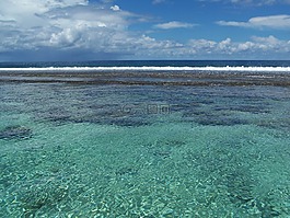 泻湖,波利尼西亚,海