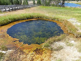 黃石國家公園,熱水器,火山口