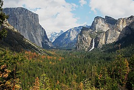 景观,yosemitte国家公园,加利福尼亚州