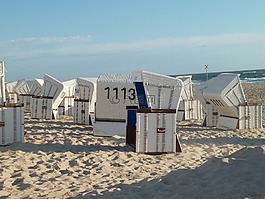 海滩,strandkorb,沙