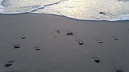 石,自然,海