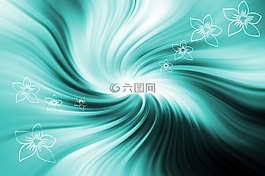 背景,植物群,藍色