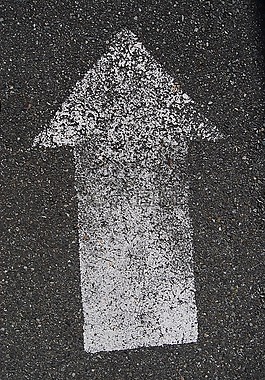 街,跡象,箭頭