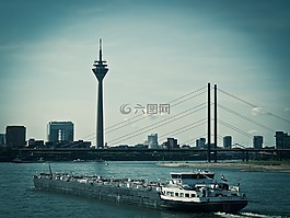 萊茵,河,水