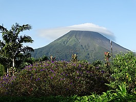 火山,哥斯達黎加,山