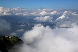 心情,云,天空