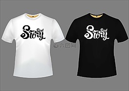 壞故事,設(shè)計,t 恤