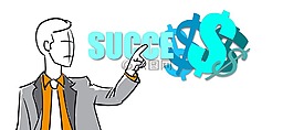 商人,成功,dollar