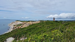 燈塔,瑪莎葡萄園島,海洋