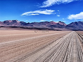 高原,沙漠,山