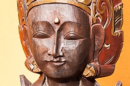 面對,雕刻,飾品
