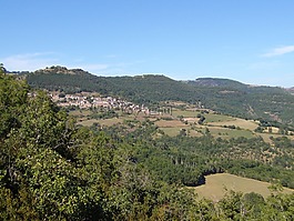 艾爾德 montjaux,景觀,aveyron