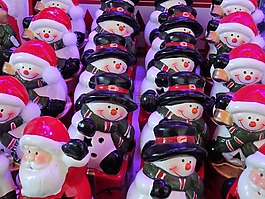 冬天,圣誕節(jié),雪人