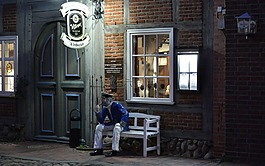 情感,abendstimmung,餐廳