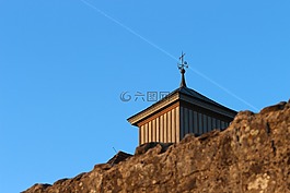 城堡,天空,中世紀(jì)