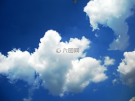 白,云,藍(lán)色