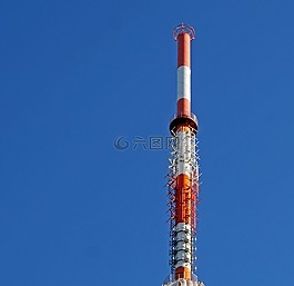 鐵塔,桅桿頂端,電臺