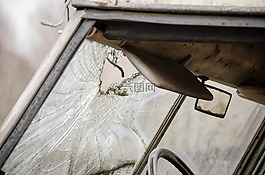汽車,光盤,玻璃破損