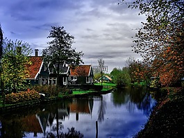 zaanse schans,荷蘭,查看