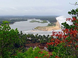 阿拉伯海,sumana 河,ontinene 海灘
