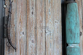 門,藍(lán)色,入口