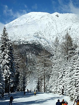 山,雪,efi