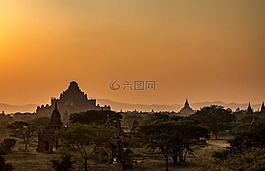 日落,日出,黃昏