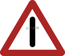 危險警告,道路標(biāo)志牌上寫,德國