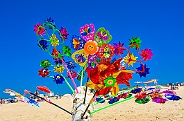 海灘,windspiel,性質