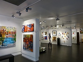 畫(huà)廊,繪畫(huà),音樂(lè)
