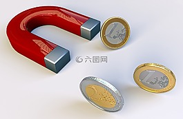 錢(qián)包,硬幣,磁鐵
